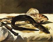 Edouard Manet Ele and Red Snapper Spain oil painting artist